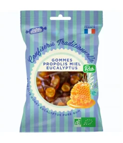 Gommes propolis miel eucalyptus bio Ma petite confiserie - sachet de 100 g