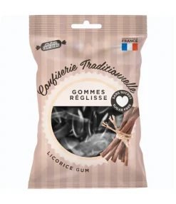 Gommes réglisse sans sucres Ma petite confiserie - sachet de 100g