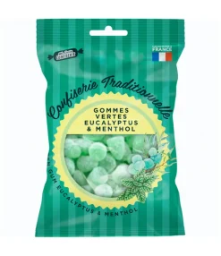 Gommes vertes eucalyptus menthol Ma petite confiserie - sachet de 100 g