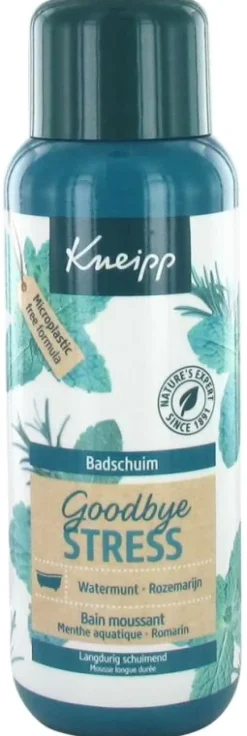Goodbye Stress Bain moussant menthe aquatique romarin Kneipp - flacon de 400 ml