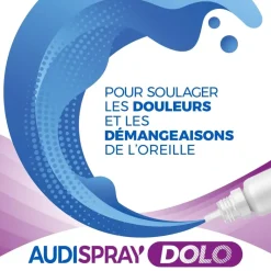 Gouttes auriculaires Dolo 6 mois et plus Audispray - flacon de 7 g