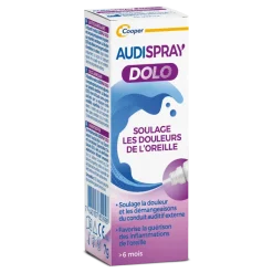 Gouttes auriculaires Dolo 6 mois et plus Audispray - flacon de 7 g