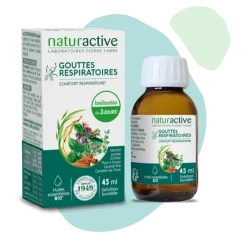 Gouttes respiratoires Naturactive