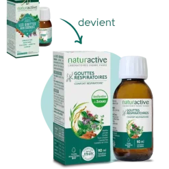 Gouttes respiratoires Naturactive