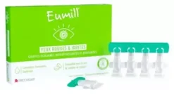 Gouttes yeux rouges et irrités Eumill - boîte de 10 unidoses de 0,5ml