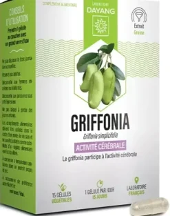 Griffonia activité cérébrale Dayang - boite de 15 gélules