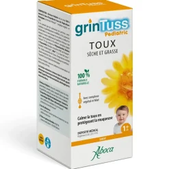 Grintuss pediatric toux sèche et grasse Aboca