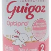 Guigoz optipro lait 2ème âge dès 6 mois - pot de 780 g