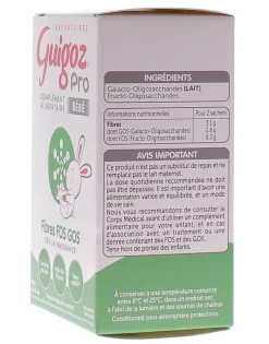 Guigoz Pro Fibres FOS GOS bébé – 20 sachets de 2,2 g
