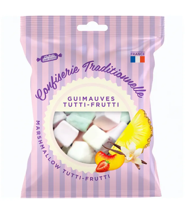 Guimauves tutti-frutti Ma petite confiserie - sachet de 90 g