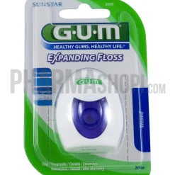 Gum expanding Floss fil ciré Gum - 30 mètres