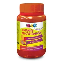 Gummies multivitaminés Pediakid – 60 oursons