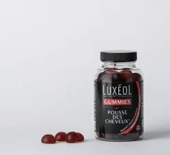 Gummies pousse des cheveux Luxéol - pot de 60 gummies