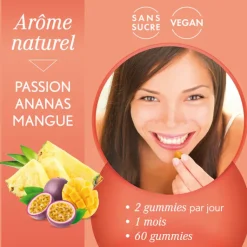 Gummies Pure Glow anti-imperfections & éclat Oenobiol - pot de 60 gummies