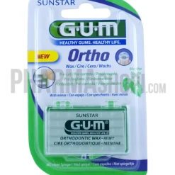 Gum ortho cire orthodontique prédécoupée menthe - 1 boîte de cire