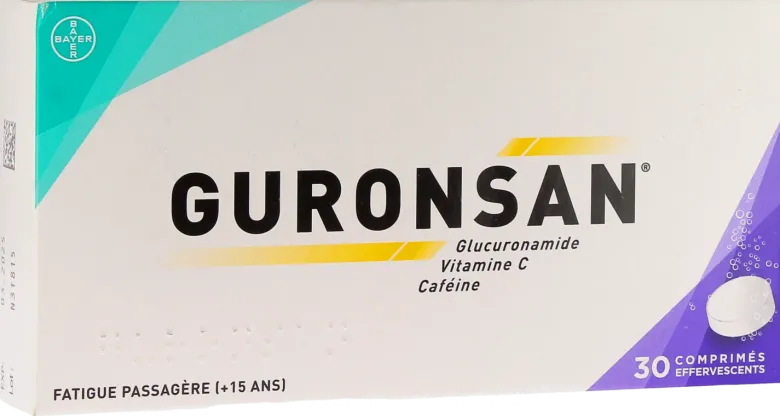 Guronsan MSD – 30 comprimés effervescents