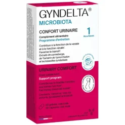 Gyndelta Microbiota confort urinaire Ccd - boite de 30 gélules