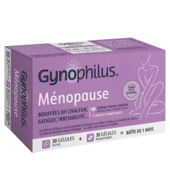 Gynophilus ménopause Immubio - boite de 60 gélules