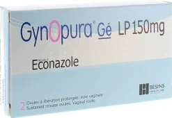 Gynopura Gé LP 150 mg - 2 ovules à libération prolongée