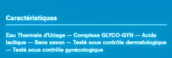 Gyn-phy toilette intime gel fraîcheur Uriage
