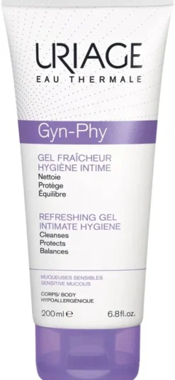 Gyn-phy toilette intime gel fraîcheur Uriage