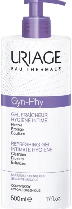 Gyn-phy toilette intime gel fraîcheur Uriage