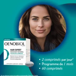 Hair expert Fortifiant intégral cheveux et ongles Oenobiol