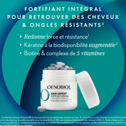 Hair expert Fortifiant intégral cheveux et ongles Oenobiol