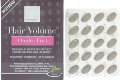 Hair volume & ongles forts New Nordic - boite de 60 comprimés