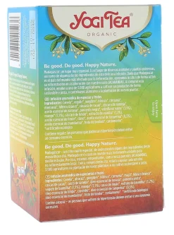 Happy Nature Infusion bio Yogi Tea - boite de 17 sachets