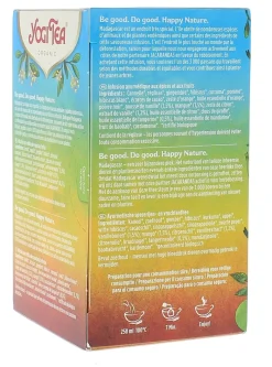 Happy Nature Infusion bio Yogi Tea - boite de 17 sachets