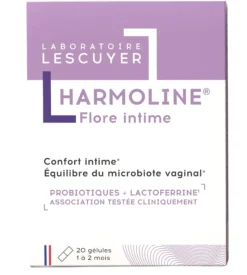Harmoline flore intime Lescuyer - boite de 20 gélules