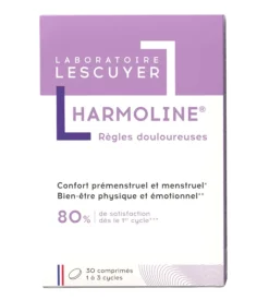 Harmoline règles douloureuses Lescuyer - boite de 30 comprimés