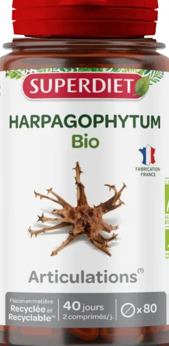 Harpagophytum bio Articulations Super Diet - pot de 80 comprimés
