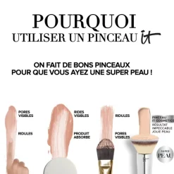 Heavenly luxe complexion perfection It Cosmetics - pinceau double embout #7