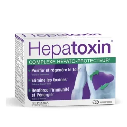 Hepatoxin complexe hépato-protecteur 3C Pharma - boite de 60 comprimés