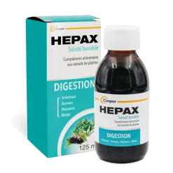 Hepax Digestion – solution buvable, flacon 125 ml