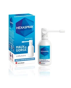 Hexaspray Bouchara-Recordati – collutoire, flacon pressurisé 30 g