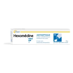 Hexomedine 0,1 % gel pour application locale – tube 30 g