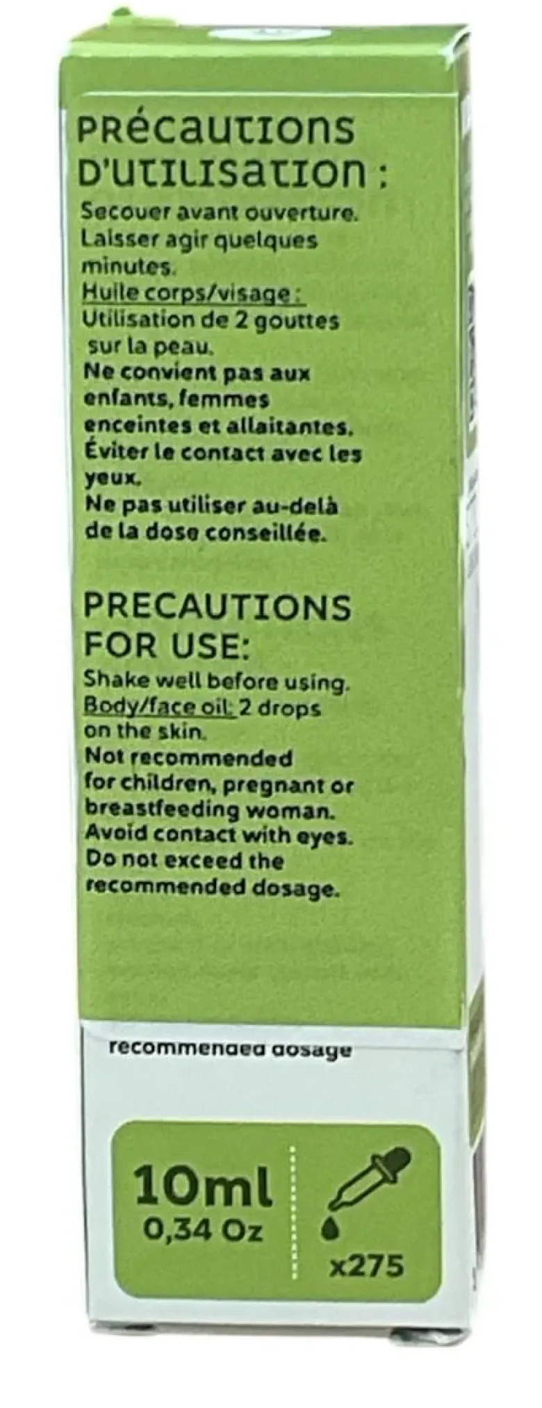 Huile CBD chanvre 40% 3800mg Stilla - flacon de 10ml