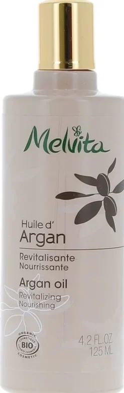 Huile d'argan revitalisante nourrissante Melvita - flacon de 125 ml