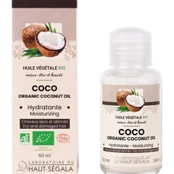 Huile de Coco Bio Hydratante Laboratoire Haut-Ségala - flacon de 50ml