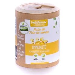 Huile de foie de morue Ecoresponsable Nat&Form