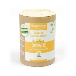 Huile de foie de morue Ecoresponsable Nat&Form