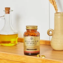 Huile de Foie de Morue Solgar - boîte de 100 gélules