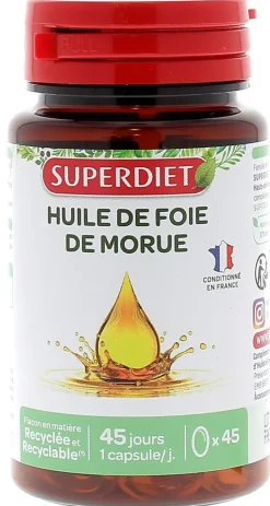 Huile de foie de morue Super Diet