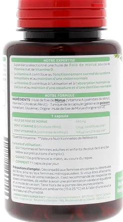 Huile de foie de morue Super Diet