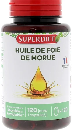 Huile de foie de morue Super Diet