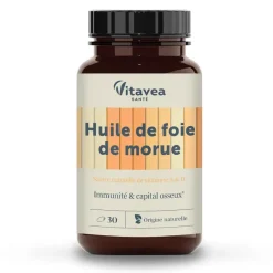 Huile de foie de morue Vitavea - boite de 30 capsules