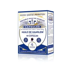Huile de Haarlem – 60 capsules originales